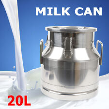 20 Liters High Quality Stainless Steel Milk Can Silicone Seal Mirror-polish New picture