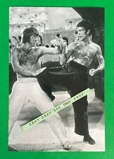 Found 4X6 Photo of Bruce Lee and Chuck Norris Kung Foo Fighting  picture