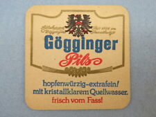 GERMAN Beer Coaster ~ Gogginger Pils ~ Brewed at Schussenrieder Erlebnisbrauerei picture