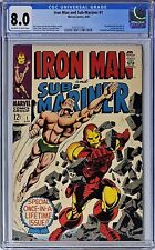 Iron Man And Sub-Mariner #1 CGC 8.0 1968 Pre-Dates Iron Man #1 & Sub-Mariner #1  picture