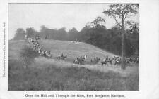 Military FORT BENJAMIN HARRISON Lawrence Township, IN c1900s Vintage Postcard picture