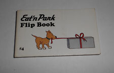 Vintage 1986 Eat 'n Park Flip Book #4 Dog w/Gift Kid's Menu Great Rare Find  picture