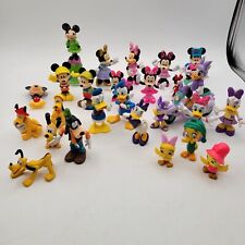 Disney Huge Lot of 28 Mickey Minnie Daisy Donald Pluto Figures Cake Toppers picture