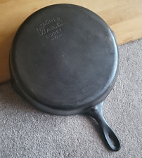 Vintage Wagner Ware Sidney -0- Stylized Logo #10 Cast Iron Skillet 1060 R picture