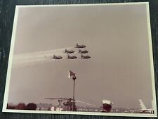 Vintage US Navy Blue Angels A-4F Skyhawk Jet 8 x 10 Kodak Photo picture