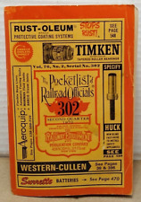 Pocket List of RAILROAD OFFICIALS: 2nd Quarter 1970 Railroad Equipment Co. - PB picture
