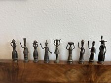 Hans Teppich Miniature Brass Bronze Biblical Figurines Lot of  9 Jewish Israel picture