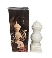Vintage Avon Country Store Sonnet Cologne 1972 Beige Coffee Mill Decanter picture