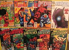 10 COMICS LOT Sunfire & Big Hero Six # 3 Quicksilver Seeker 3000 Marvel Universe picture