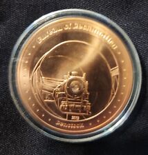 Hoover Dam Coal Train Copper Commemorative Coin 2007 picture