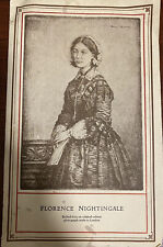 Vintage Pamphlet WHY A CAP Nursing History  1956 Florence Nightingale Pledge picture