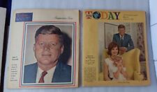 Lot  2 Phila Inquirer TODAY Magazine JFK Kennedy Inauguration 1961 & 1962 Issue  picture