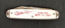 Vintage Pete Rose 4192 HITS Baseball Memorabilia Pocket Knife Made in USA  picture