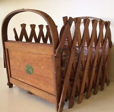Antique FOLDING TRAVELING DOLL CRIB ~C.A. Fenner & Co. ~5 1/4” To 20 1/4” ~ 1873 picture