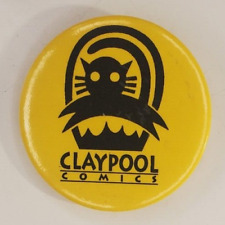 Vintage Pre 2006 Claypool Comics Promotional Pinback Button picture