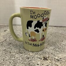 Lazy One Coffee Mug Lady Cow 