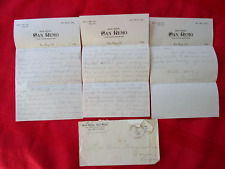 SAN DIEGO, CA. - 3 Page Letter & Cover - Hotel San Remo - 1916 picture