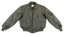 Green Flight Jacket X-Large Cold Weather 45/P Flyers US Air Force FR Coat NEW picture