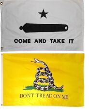 3x5 Come and Take It Flag Don't Tread On Me Flag Wholesale Lot FAST USA SHIPPER picture