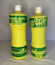 Crystal White Octagon Dishsoap Vintage, FULL, Priced Per Bottle picture