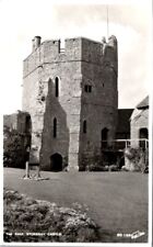 Vintage real photo postcard- THE KEEP STOKESAY CASTLE England unposted picture