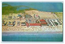 1954 Aerial View of Atlantic Beach, Misquamicut Rhode Island RI Postcard picture