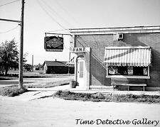 Bank/Saloon w/ Grainbelt Beer Sign, Mizpah, Minnesota -1937- Vintage Photo Print picture