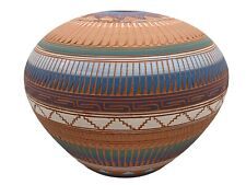 Native American Pottery Vase Navajo Handmade Navajo Home Decor Michael Charlie picture