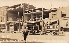 H99/ Lorain Ohio RPPC Postcard 1924 Tornado Disaster Senton Home 197 picture