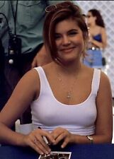 “Tiffany Amber Thiessen” Young Tiffany Signing Autographs 5X7 Glossy STUNNING💋 picture