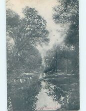 Pre-1907 SHADY BANKS OF THE RIVER Lapeer - Near Pontiac & Auburn Hills MI A0732 picture