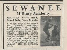 Magazine Ad - 1927 - Sewanee Military Academy - Sewanee, TN picture
