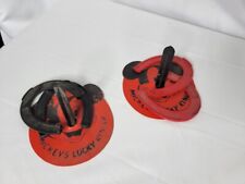 Mickey Mouse Horseshoe Game Vintage Plastic Rubber Set Mickey's Lucky Ringer picture