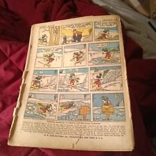 Walt Disney's Comics and Stories #10 dell 1941 ww2 era mickey mouse Donald duck  picture
