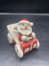 1959 HOLT HOWARD SANTA RIDING IN CAR CANDLE  HOLDER picture
