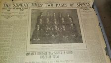 1903 Seattle Times Pacific National Minor League Baseball Team photo PCL picture