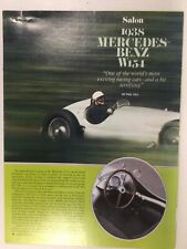 MBRacing161 Article Salon 1938 Mercedes Benz W154 Race Car Nov 1978 7 page picture