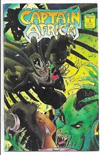 CAPTAIN AFRICA #1  (1992) African Prince Productions 1st appearance RARE HTF VG picture