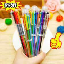 Multi-color 6 in 1 Color Ballpoint Pen Ball Point Pens Kid Office FAST` picture