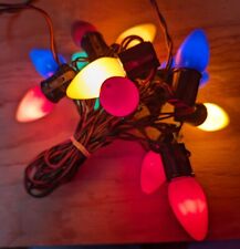 Vintage Christmas 15 Socket Gilbert Lights With Bulbs, 18 Feet picture