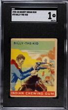 1933-40 Goudey Indian Gum #78 Billy The Kid SGC 1 Authentic Vintage Card RARE picture