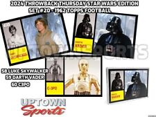 2024 Throwback Thursday Star Wars Edition Set #20 - 1962 Topps Football-presale picture
