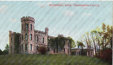 Haverhill MA Postcard 1907-1915 Mass Massachusetts Winnikenni Castle DB Antique picture