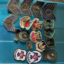 Lot 17 Vintage US Air Force Military Command-Training-Fighter-Combat Patches picture