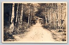 RPPC  Dirt Road Intervale New Hampshire Real Photo  P767 picture