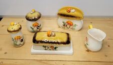 Vintage 1970's Merry Mushroom Sears Butter Dish picture