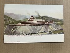 Postcard Mercur UT Utah Consolidated Mercur Gold Mines Mill Mining Vintage UDB picture