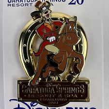 Goofy Horse Riding Saratoga Springs Resort and Spa 20th Anniversary Disney Pin picture