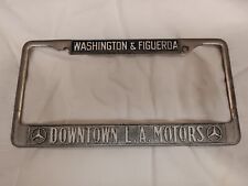 Mercedes-Benz of Los Angeles Downtown LA CA Car Dealer Metal License Plate Frame picture