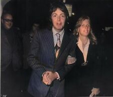 VERY RARE  COLOR STILL PAUL McCartney AND HIS WIFE LINDA  picture